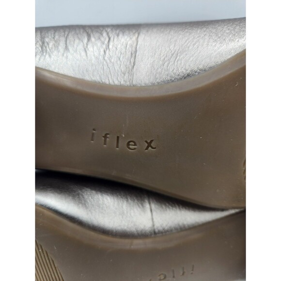 Anne Klein Kimbra Womens Leather Pointed Toe Block Heel Pumps Shoes size 8.5 M - Picture 9 of 11